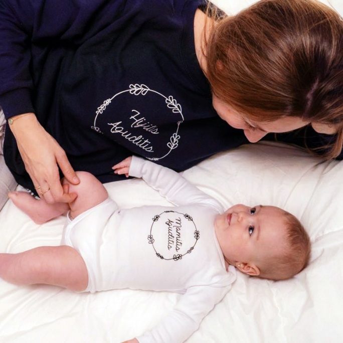 PACK SUDADERA HIJITIS AGUDITIS + BODY MAMITIS AGUDITIS