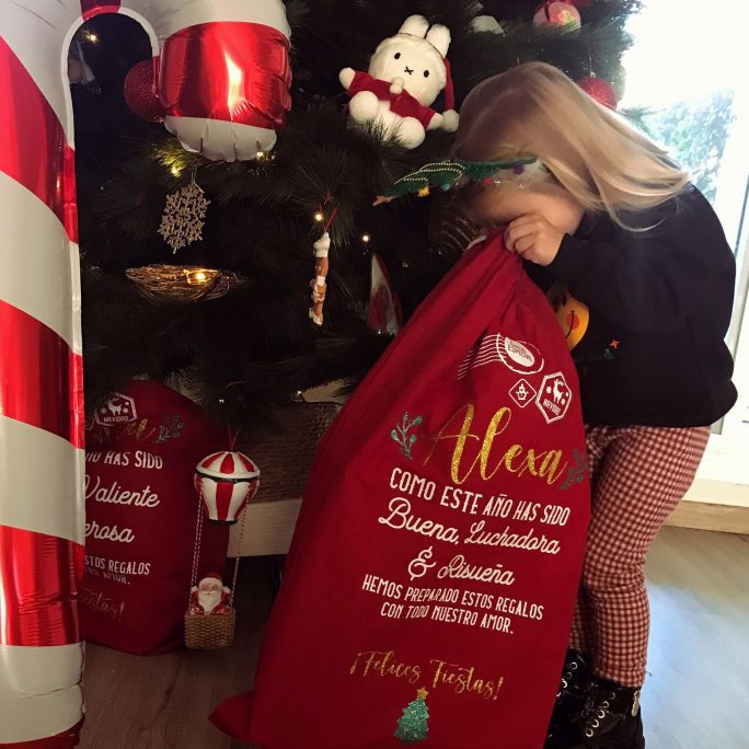 SACO XL NAVIDAD PERSONALIZADO