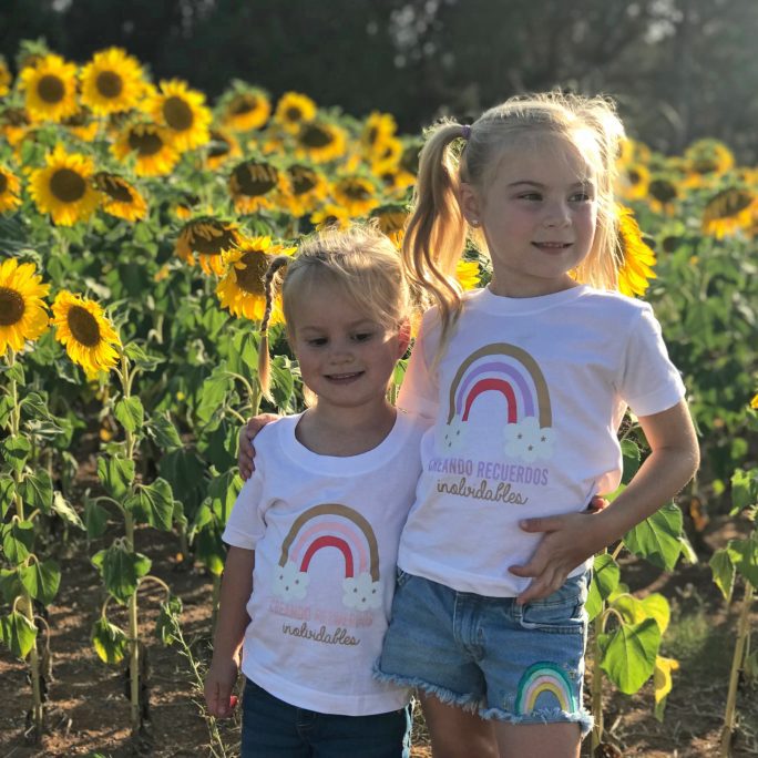 Camiseta infantil CREANDO RECUERDOS INOLVIDABLES