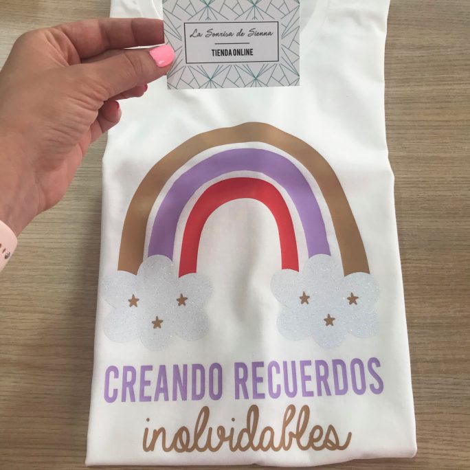 CAMISETA ADULTO CREANDO RECUERDOS INOLVIDABLES