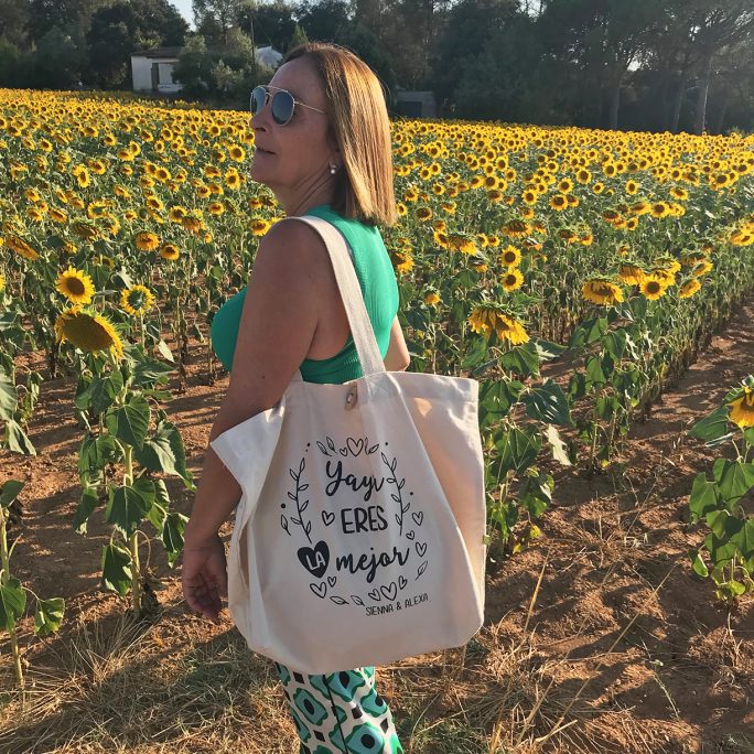 MAXI TOTE MAMÁ/ABUELA ERES LA MEJOR