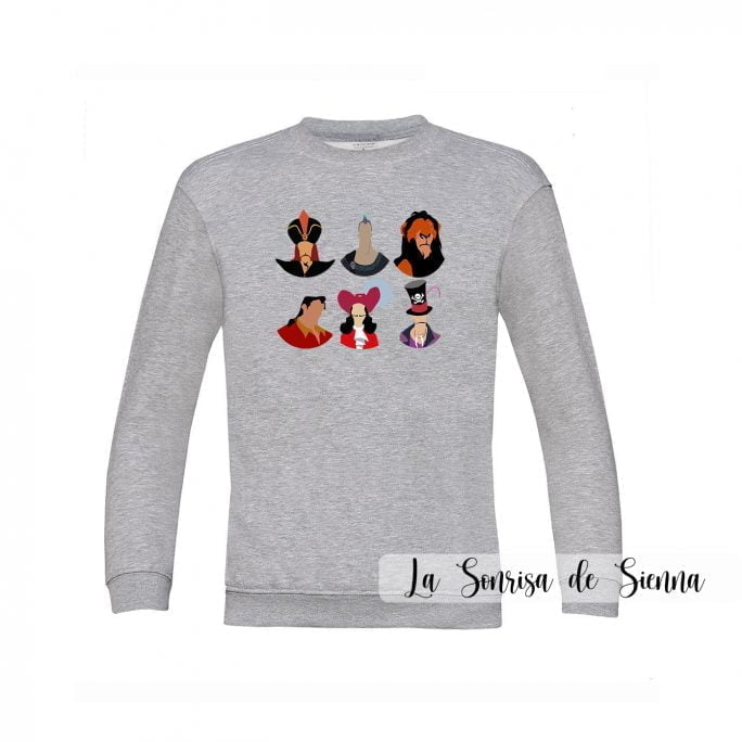 SUDADERA INFANTIL VILLANOS
