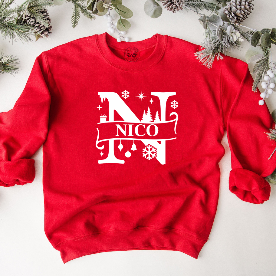 Sudadera Adulto INICIAL NAVIDAD - Imagen 2