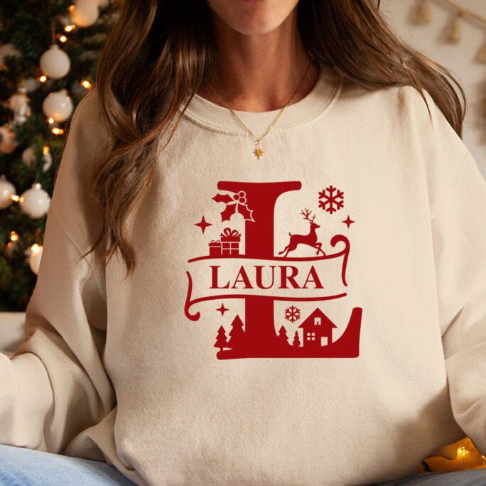 Sudadera Adulto INICIAL NAVIDAD