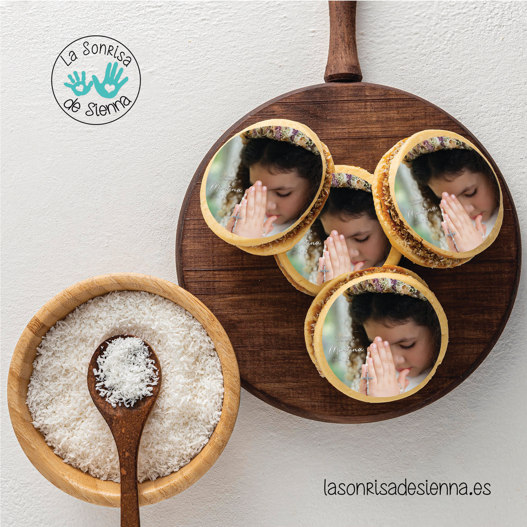 FOTO COMESTIBLE PARA GALLETAS PERSONALIZADA