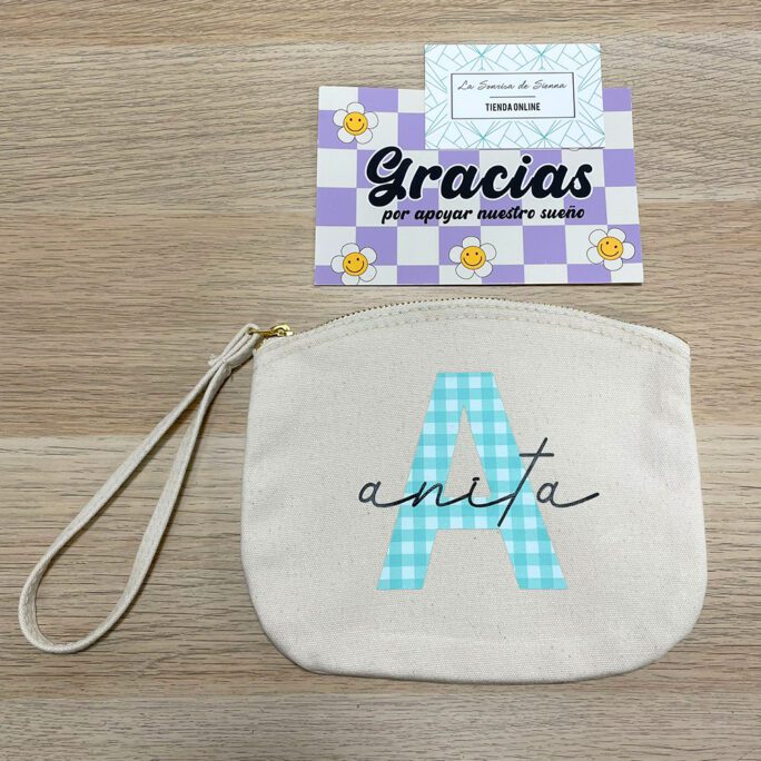 BOLSO DE MANO ORGÁNICO INICIAL VICHY