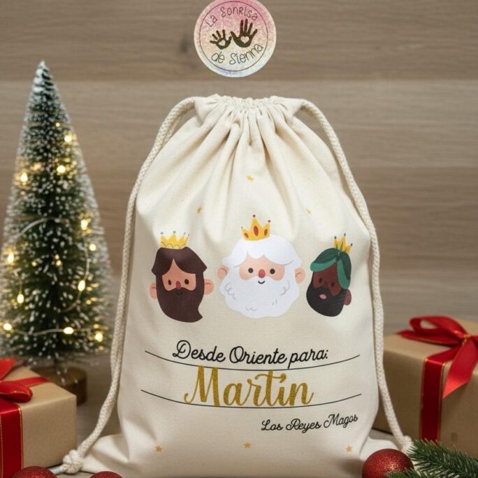 BOLSITA REYES MAGOS PERSONALIZADA