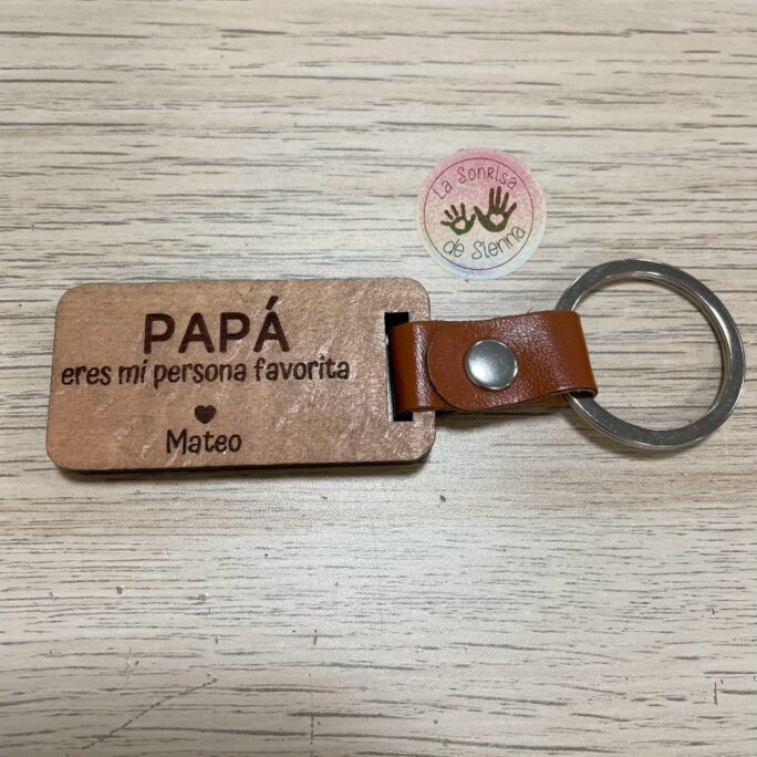 LLAVERO SÍMIL CUERO PERSONA FAVORITA