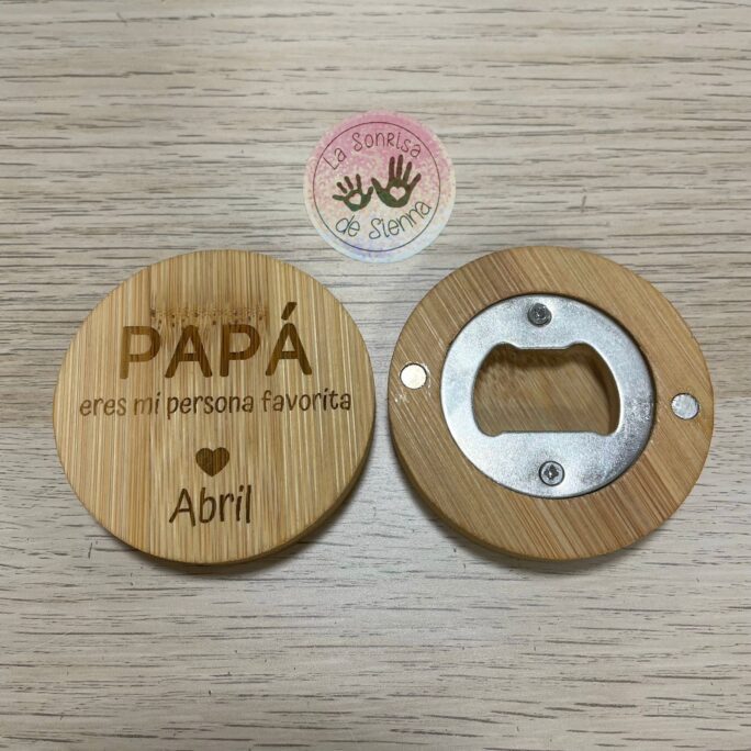 ABRIDOR CON IMÁN PERSONA FAVORITA
