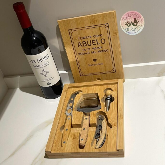 SET DE VINOS Y QUESOS PERSONALIZADO