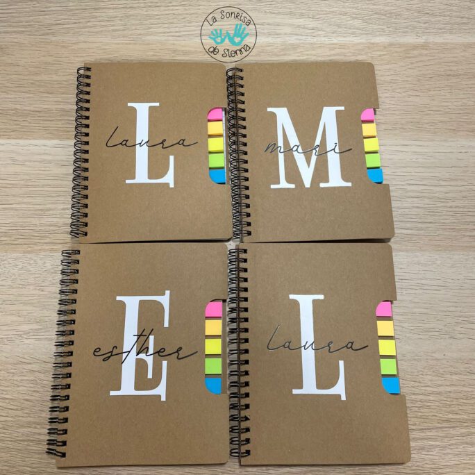 LIBRETA INICIAL Y NOMBRE LISA