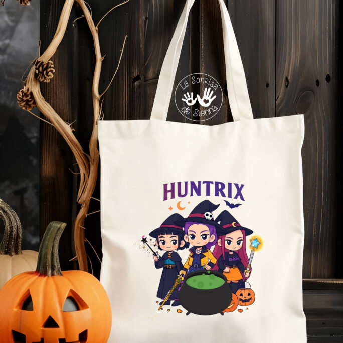 TOTEBAG KPOP HUNTRIX WITCH HALLOWEEN