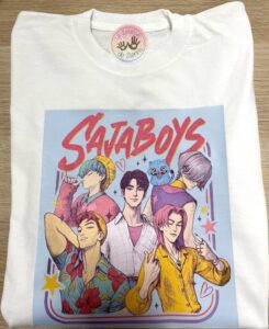 CAMISETA KPOP SAJABOYS
